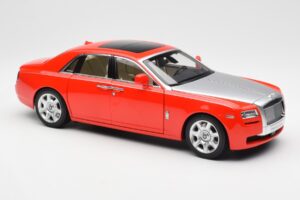 Rolls-Royce Ghost Piros & Ezüst Kyosho 1:18 008802RS Fém – 6. kép a 8-ből