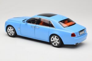 Rolls-Royce Ghost Series I Világoskék Kyosho 1:18 08802LB Fém – 7. kép a 8-ből