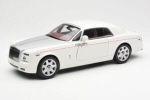 Rolls-Royce Phantom Coupe English Fehér Ezüst Kyosho 1:18 08861EW Fém