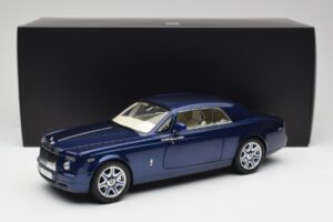 Rolls-Royce Phantom Coupe Metropolitan Kék Kyosho 1:18 08862BLM Fém – 8. kép a 8-ből