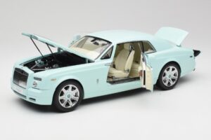 Rolls-Royce Phantom Coupe Turchese Kék Kyosho 1:18 08862TBL Fém – 2. kép a 8-ből
