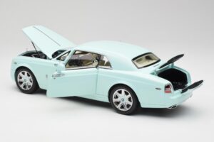 Rolls-Royce Phantom Coupe Turchese Kék Kyosho 1:18 08862TBL Fém – 5. kép a 8-ből
