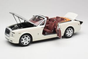 Rolls-Royce Phantom Drophead Coupe English Fehér Kyosho 1:18 08871EW2 Fém – 2. kép a 10-ből