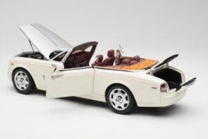 Rolls-Royce Phantom Drophead Coupe English Fehér Kyosho 1:18 08871EW2 Fém – 7. kép a 10-ből