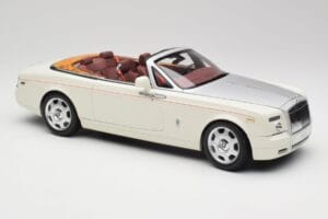 Rolls-Royce Phantom Drophead Coupe English Fehér Kyosho 1:18 08871EW2 Fém – 8. kép a 10-ből