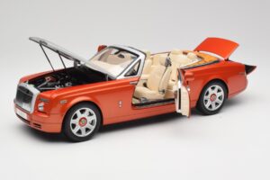 Rolls-Royce Phantom Drophead Coupe Mandarin Narancssárga Kyosho 1:18 08871P Fém – 2. kép a 10-ből