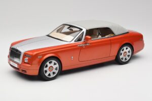 Rolls-Royce Phantom Drophead Coupe Mandarin Narancssárga Kyosho 1:18 08871P Fém – 4. kép a 10-ből