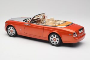 Rolls-Royce Phantom Drophead Coupe Mandarin Narancssárga Kyosho 1:18 08871P Fém – 9. kép a 10-ből