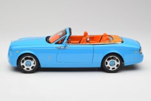 Rolls-Royce Phantom Drophead Coupe Powder Kék Kyosho 1:18 08871BL Fém – 6. kép a 10-ből