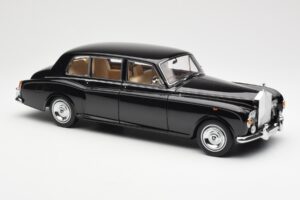 Rolls-Royce Phantom VI EWB Fekete Kyosho 1:18 08905BK Fém – 6. kép a 8-ből