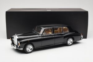 Rolls-Royce Phantom VI EWB Fekete Kyosho 1:18 08905BK Fém – 8. kép a 8-ből