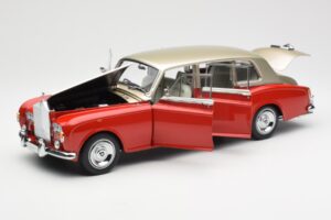 Rolls-Royce Phantom VI Piros Világos Bézs Kyosho 1:18 08905RLB Fém – 2. kép a 8-ből