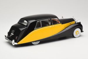 Rolls-Royce Silver Wraith Empress by Hooper Fekete & Sárga MCG 1:18 MCG18066 Fém – 2. kép a 6-ből