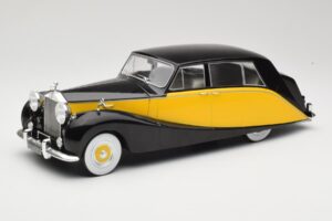 Rolls-Royce Silver Wraith Empress by Hooper Fekete & Sárga MCG 1:18 MCG18066 Fém