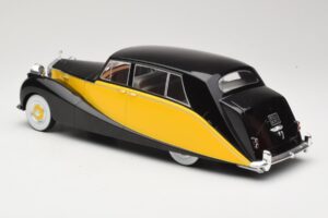 Rolls-Royce Silver Wraith Empress by Hooper Fekete & Sárga MCG 1:18 MCG18066 Fém – 5. kép a 6-ből