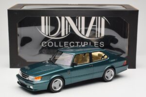 Saab 900 Turbo T16 Airflow Eucalyptus Green DNA 1:18 DNA000095 Fém – 6. kép a 6-ből