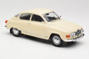Saab 96 V4 Bézs MCG 1:18 MCG18059 Fém – 4. kép a 6-ből