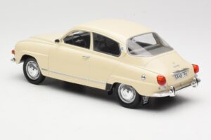 Saab 96 V4 Bézs MCG 1:18 MCG18059 Fém – 5. kép a 6-ből