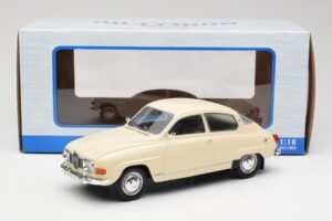 Saab 96 V4 Bézs MCG 1:18 MCG18059 Fém – 6. kép a 6-ből