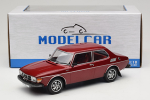 Saab 99 EMS Metallic Piros MCG 1:18 MCG18441 Fém – 6. kép a 6-ből