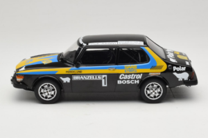Saab 99 EMS #1 P. Eklund / B. Cederberg Rally Sweden 1977 MCG 1:18 MCG18825R Fém – 3. kép a 6-ből