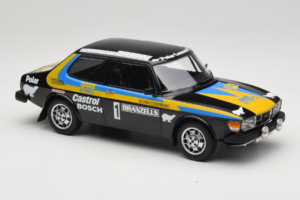 Saab 99 EMS #1 P. Eklund / B. Cederberg Rally Sweden 1977 MCG 1:18 MCG18825R Fém – 4. kép a 6-ből