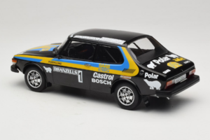 Saab 99 EMS #1 P. Eklund / B. Cederberg Rally Sweden 1977 MCG 1:18 MCG18825R Fém – 5. kép a 6-ből
