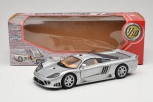 Saleen S7 Ezüst Motormax 1:18 73117 Fém – 8. kép a 8-ből