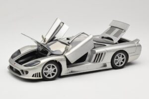 Saleen S7 Ezüst Welly 1:18 23124646-M20 Fém – 2. kép a 8-ből