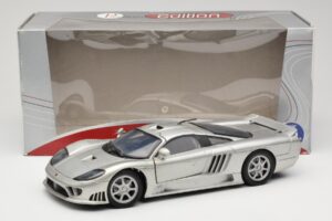 Saleen S7 Ezüst Welly 1:18 23124646-M20 Fém – 8. kép a 8-ből