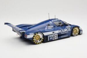 Sauber Mercedes C9 Kouros Racing #61 M. Thackwell / H. Pescarolo 24 Hours of Le Mans 1987 Minichamps 1:18 155873561 Fém – 2. kép a 6-ből