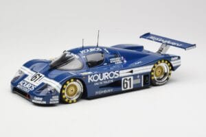 Sauber Mercedes C9 Kouros Racing #61 M. Thackwell / H. Pescarolo 24 Hours of Le Mans 1987 Minichamps 1:18 155873561 Fém