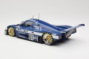 Sauber Mercedes C9 Kouros Racing #61 M. Thackwell / H. Pescarolo 24 Hours of Le Mans 1987 Minichamps 1:18 155873561 Fém – 5. kép a 6-ből
