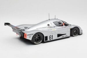 Sauber Mercedes C9 #61 M. Baldi / K. Acheson / G. Brancatelli 2nd Place 24 Hours of Le Mans 1989 Minichamps 1:18 155893561 Fé – 2. kép a 6-ből