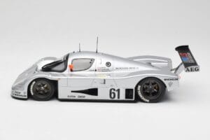 Sauber Mercedes C9 #61 M. Baldi / K. Acheson / G. Brancatelli 2nd Place 24 Hours of Le Mans 1989 Minichamps 1:18 155893561 Fé – 3. kép a 6-ből