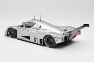 Sauber Mercedes C9 #61 M. Baldi / K. Acheson / G. Brancatelli 2nd Place 24 Hours of Le Mans 1989 Minichamps 1:18 155893561 Fé – 5. kép a 6-ből