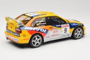 SEAT Cordoba WRC Evo 2 #9 H. Rovanpera / R. Pietilainen Rally San Remo 1999 Otto 1:18 OT483 Gyanta – 2. kép a 6-ből