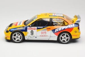 SEAT Cordoba WRC Evo 2 #9 H. Rovanpera / R. Pietilainen Rally San Remo 1999 Otto 1:18 OT483 Gyanta – 3. kép a 6-ből