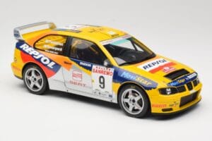 SEAT Cordoba WRC Evo 2 #9 H. Rovanpera / R. Pietilainen Rally San Remo 1999 Otto 1:18 OT483 Gyanta – 4. kép a 6-ből