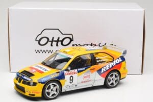 SEAT Cordoba WRC Evo 2 #9 H. Rovanpera / R. Pietilainen Rally San Remo 1999 Otto 1:18 OT483 Gyanta – 6. kép a 6-ből
