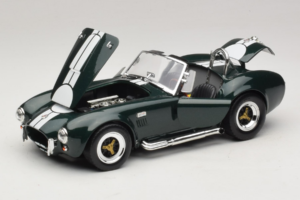 Shelby Cobra 427 S/C Sötétzöld Fehér Csíkok Road Signature 1:18 92058-P1 Fém – 2. kép a 8-ből