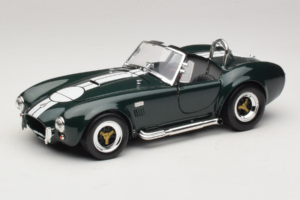 Shelby Cobra 427 S/C Sötétzöld Fehér Csíkok Road Signature 1:18 92058-P1 Fém