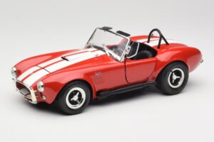 Shelby Cobra 427 S/C Guardsman Red ERTL 1:18 7369 Fém