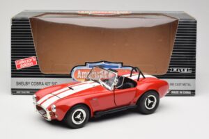 Shelby Cobra 427 S/C Guardsman Red ERTL 1:18 7369 Fém – 8. kép a 8-ből