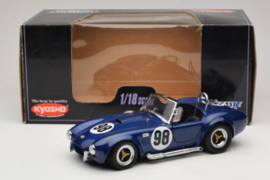 Shelby Cobra 427 S/C #98 Kék Kyosho 1:18 8838 Fém – 8. kép a 8-ből
