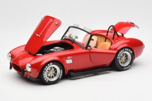 Shelby Cobra 427 S/C Piros Kyosho 1:18 08047R Fém – 2. kép a 8-ből