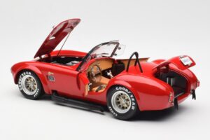 Shelby Cobra 427 S/C Piros Kyosho 1:18 08047R Fém – 5. kép a 8-ből