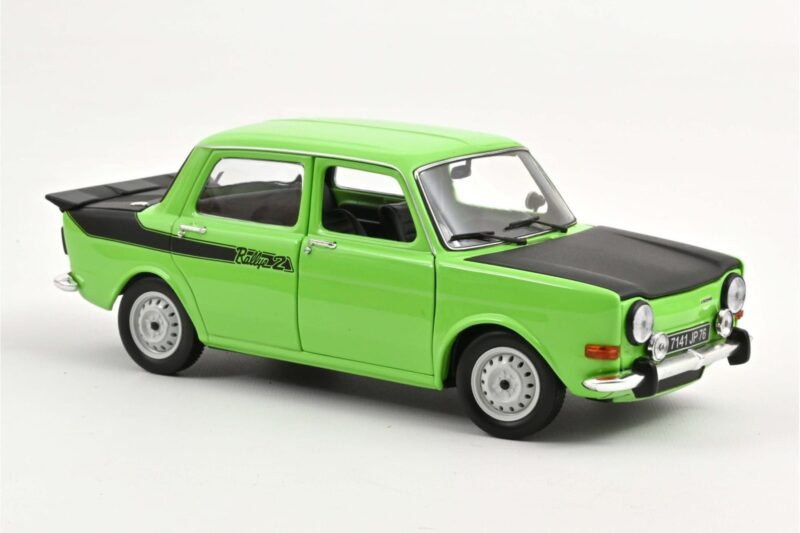 Simca 1000 Rally 2 Racing Zöld Norev 1:18 185715 Fém