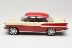Simca Chambord Piros & Elefántcsont Norev 1:18 185721 Fém – 4. kép a 8-ből