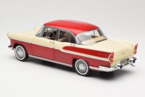 Simca Chambord Piros & Elefántcsont Norev 1:18 185721 Fém – 7. kép a 8-ből